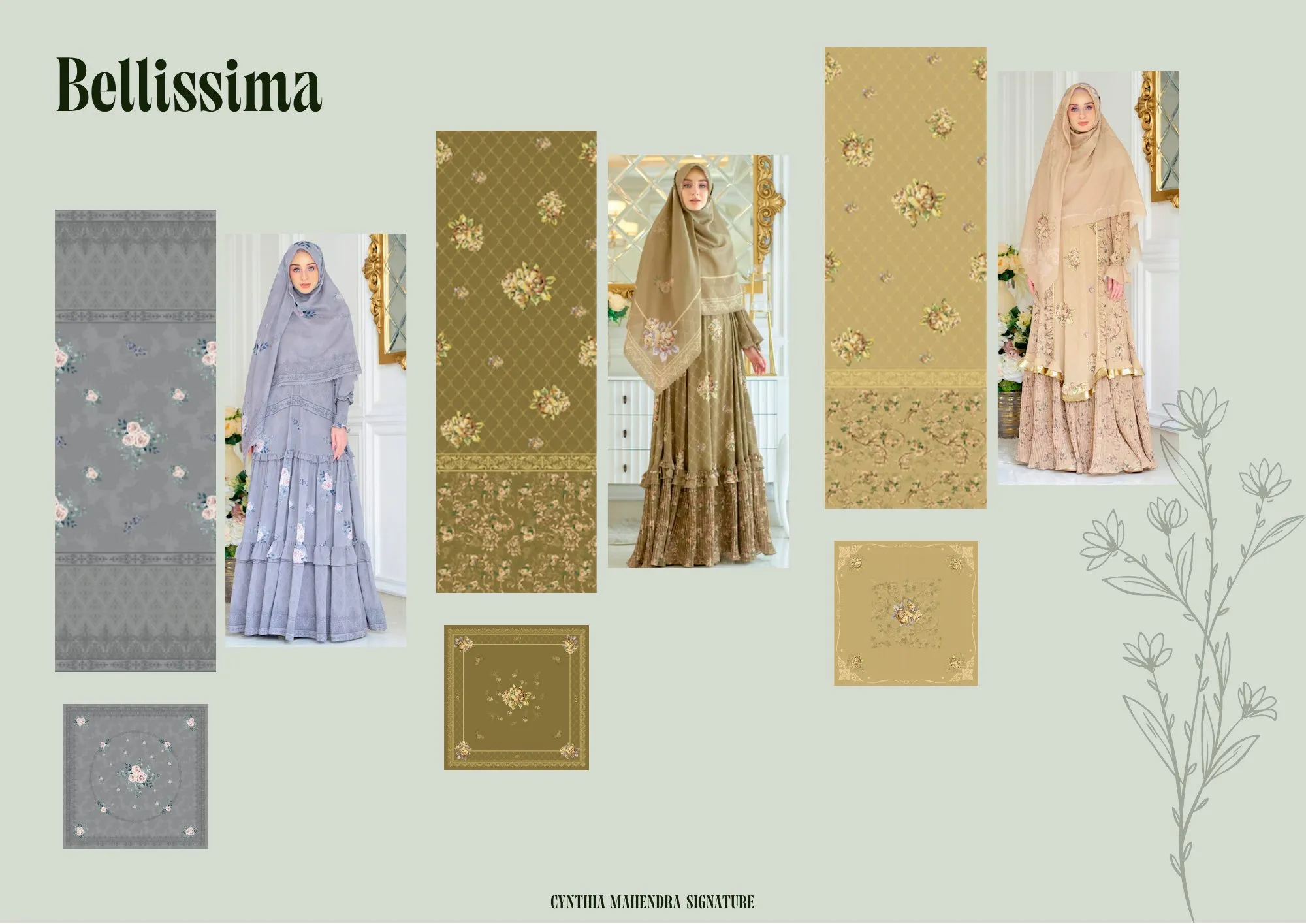 Koleksi Bellissima untuk Cynthia Mahendra Signature